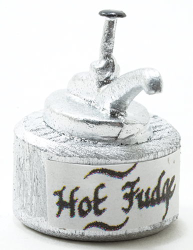 Dollhouse Miniature Hot Fudge Dispenser